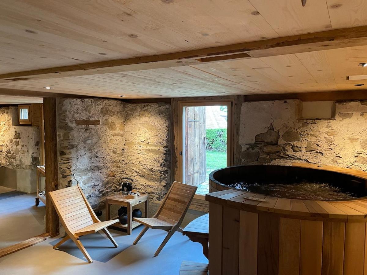 Alpen Charme - Chalet D'Hotes Et Spa Gsteig Buitenkant foto