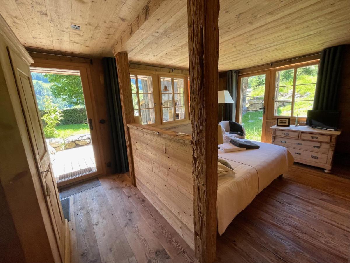 Alpen Charme - Chalet D'Hotes Et Spa Gsteig Buitenkant foto