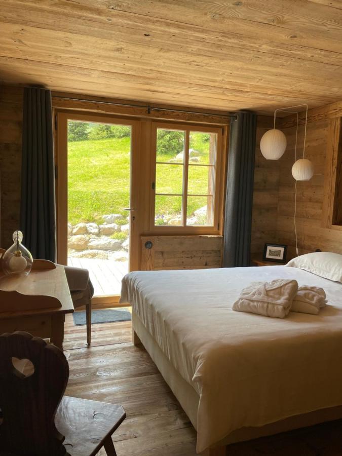 Alpen Charme - Chalet D'Hotes Et Spa Gsteig Buitenkant foto